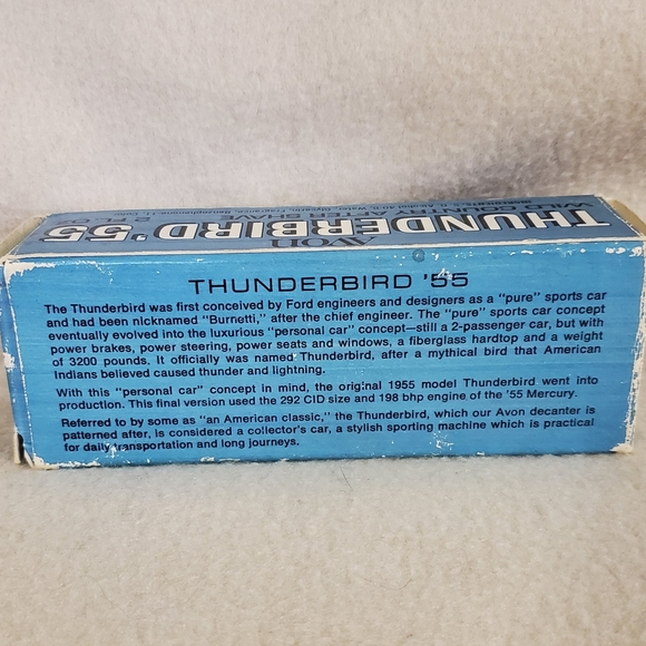 Vintage Avon Thunderbird 55 Deep Woods After Shave Car Decanter. - Picture 12 of 12